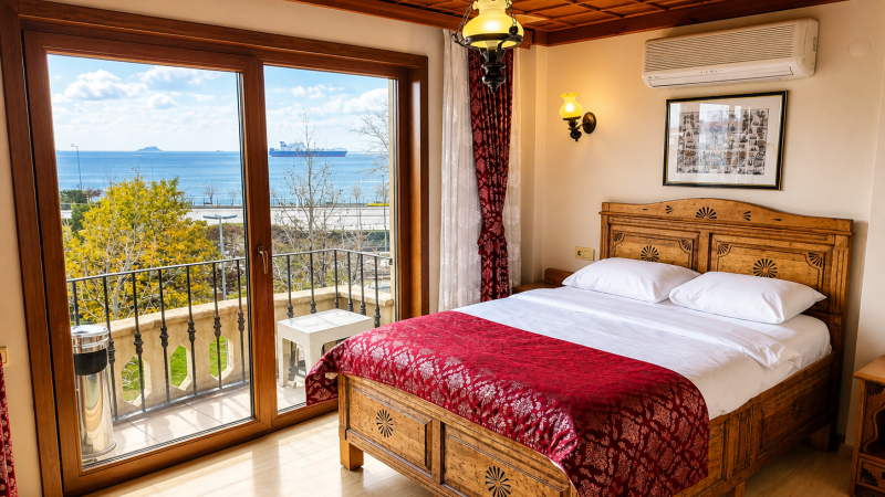 Superior double room with Sea view and balcony